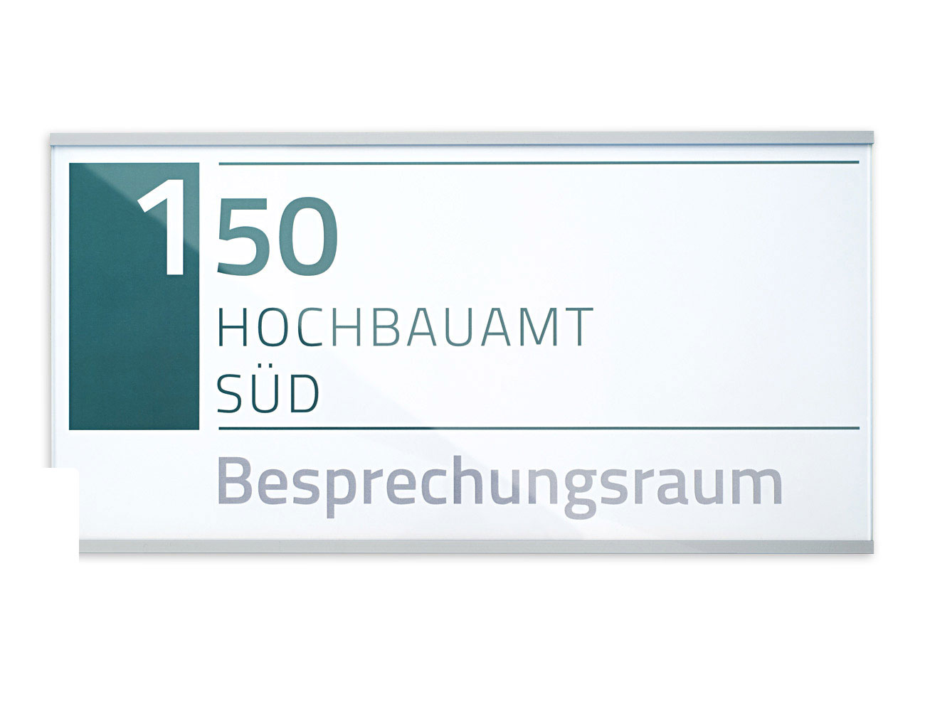 Infoschild KRISTALLINO.s Querformat